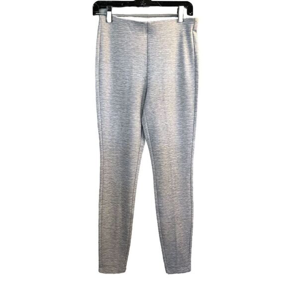 White House Black Market WHBM Heather‎ Grey  Ponte High Rise Leggings S NWT - Picture 1 of 5